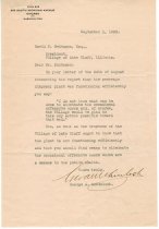 Letter from George McKinlock to David Smithson