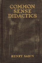 Common Sense Didactics