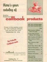The Radio Amateur Callbook