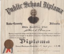Robinson 1912 Diploma