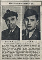 Toomey Brothers in Marine Corps