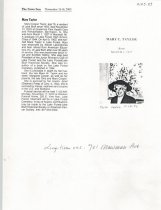 Obituary for Mary Taylor