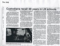 Custodians Recall 48 Years in Lake Bluff Schools