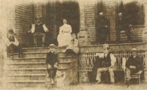 Thatcher Family on Steps