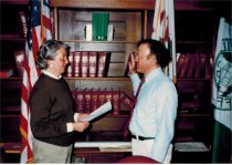 Ethel Tincher and Ed Holstein