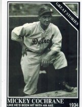 Mickey Cochrane Baseball Card