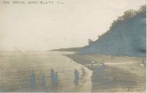 View south along the beach