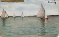 Yacht race on Lake Michigan