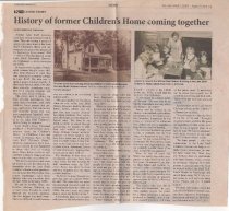 History of Former Children's Home Coming Together
