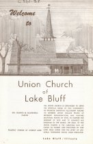 Union Church brochure