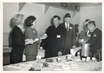 A group meeting with Pastor Hammer