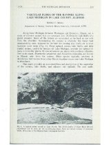 Vascular Flora of the Ravines along Lake Michigan in Lake County, Illinois