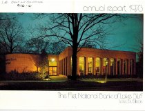 Annual Report of the First National Bank of Lake Bluff