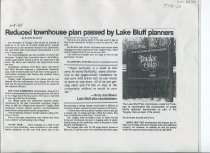 Reduced Townhouse Plan Passed