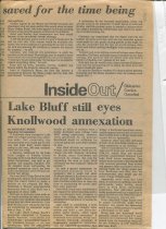 Lake Bluff Still Eyes Knollwood Annexation