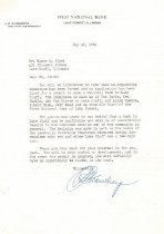 A letter to Elmer Vliet from J. R. Soulberg