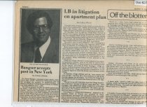 Lake Bluff in Litigation on Apartment Plan