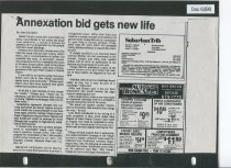 Annexation Bid Gets New Life