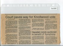 Court Paves Way for Knollwood Vote