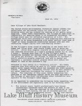 Letter on Lead Control
