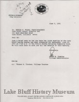 Letter from Peter Cummins to Edward Noyes