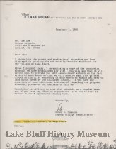 Letter from Cummins to Lee