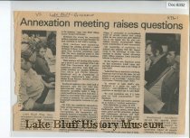 Annexation Meeting Raises Questions