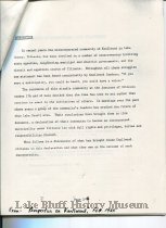 Knollwood Incorporation Effort