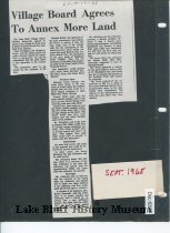 Village Board Agrees to Annex More Land