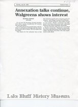 Annexation Talks Continue