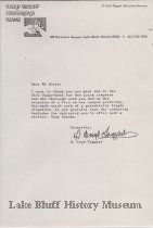 Letter to Thomas Evert