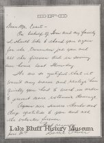 Letter to Thomas Evert