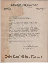 Letter from A.A. Meyer