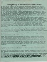 Firefighting History