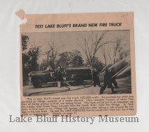 Test Brand New Fire Truck