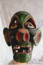 Unknown mask with real teeth