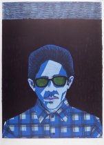 Blue Bato with Sunglasses