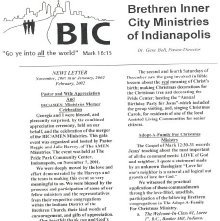BIC Brethren Inner City Ministries of Indianapolis