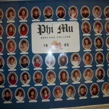 1985 Phi Mu Delta Phi sorority Ashland College