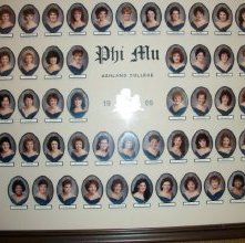 1986 Phi Mu Delta Phi sorority Ashland College