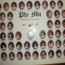 1987 Phi Mu Delta Phi sorority Ashland College