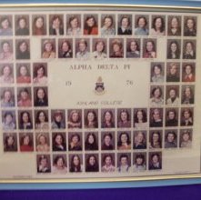 Alpha Delta Pi Ashland College 1976