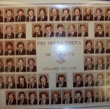 Photograph Phi Delta Theta 1976 Ashland College