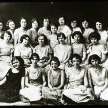 Girls Glee Club 1923 Ashland College, Ashland, Ohio