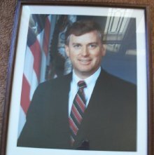 Photograph Vice-president Dan Quayle