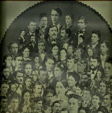 Photograph collage Vermillion Institute, Hayesville, Ohio.