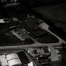 Aerial view General latex Company, Ashland, Ohio June 25, 1963.