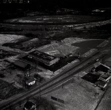 Aerial view new hotel on Route 250 and I-71,  Ashland, Ohio  December 19, 1