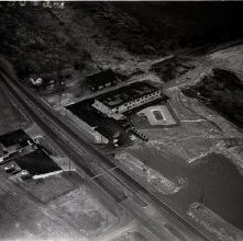 Aerial view new hotel on Route 250 and I-71,  Ashland, Ohio  December 19, 1