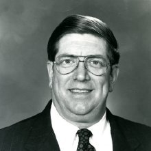 Photograph Dr. Gary Romp, Rotary Club, Ashland, Ohio 1997.